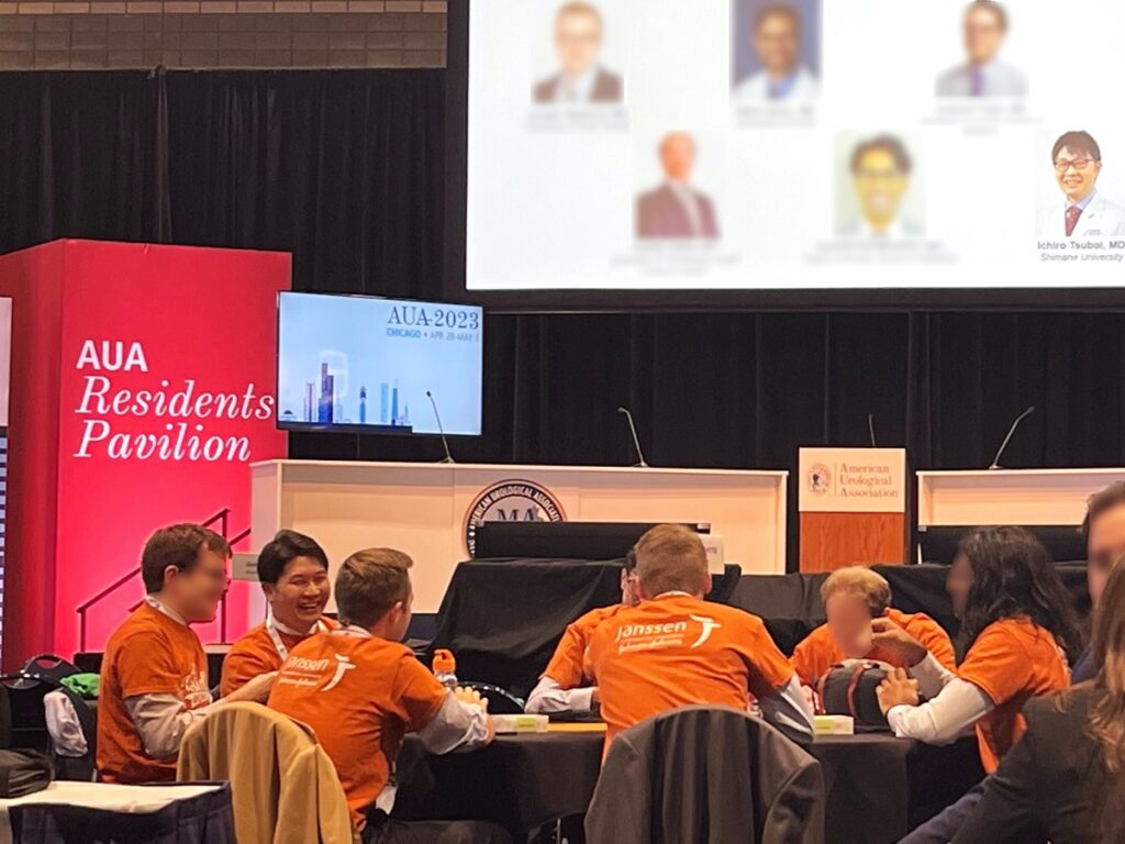 Residents Bowl開始前の談笑の様子